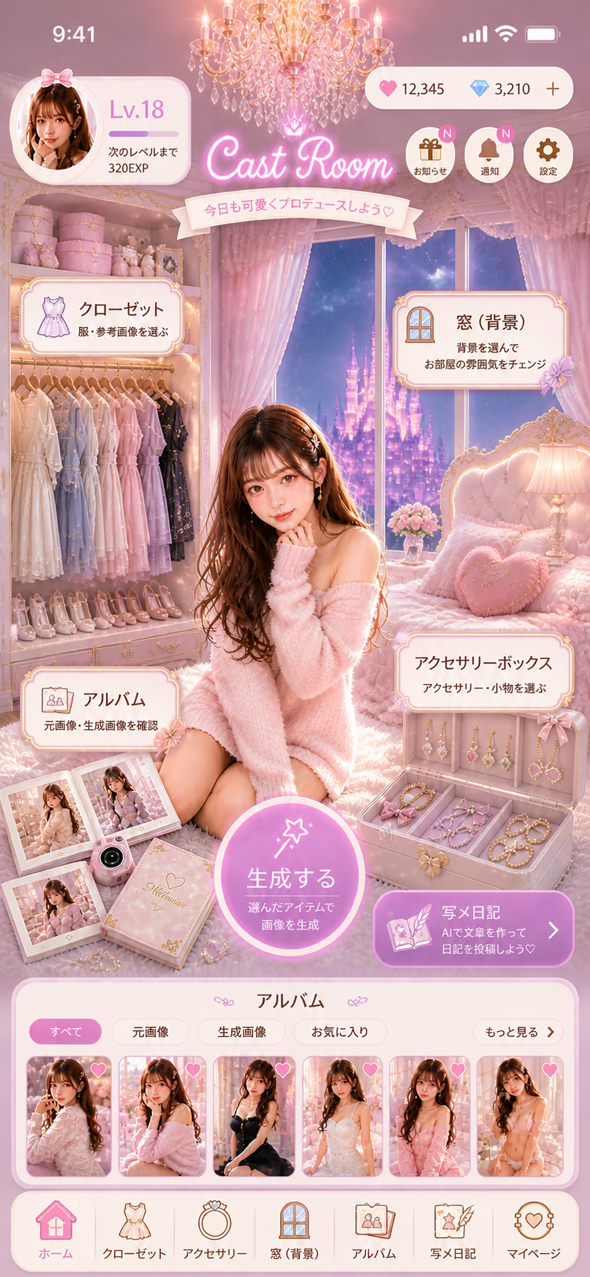 プリンセスルーム